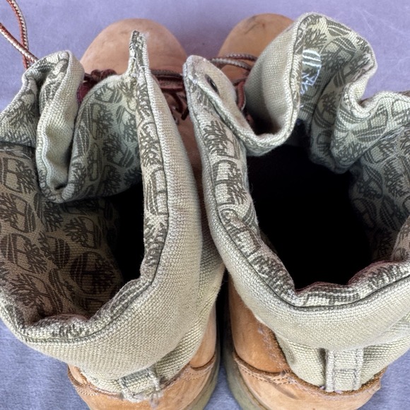 Size 10m - Timberland Shoes Roll Top Camel 16035 KXN31 - Picture 7 of 11